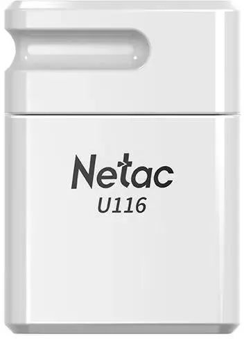 картинка Флеш диск 32Gb Netac U116 (NT03U116N-032G-20WH) USB2.0 белый от магазина бытовой техники и электроники «Тантал»