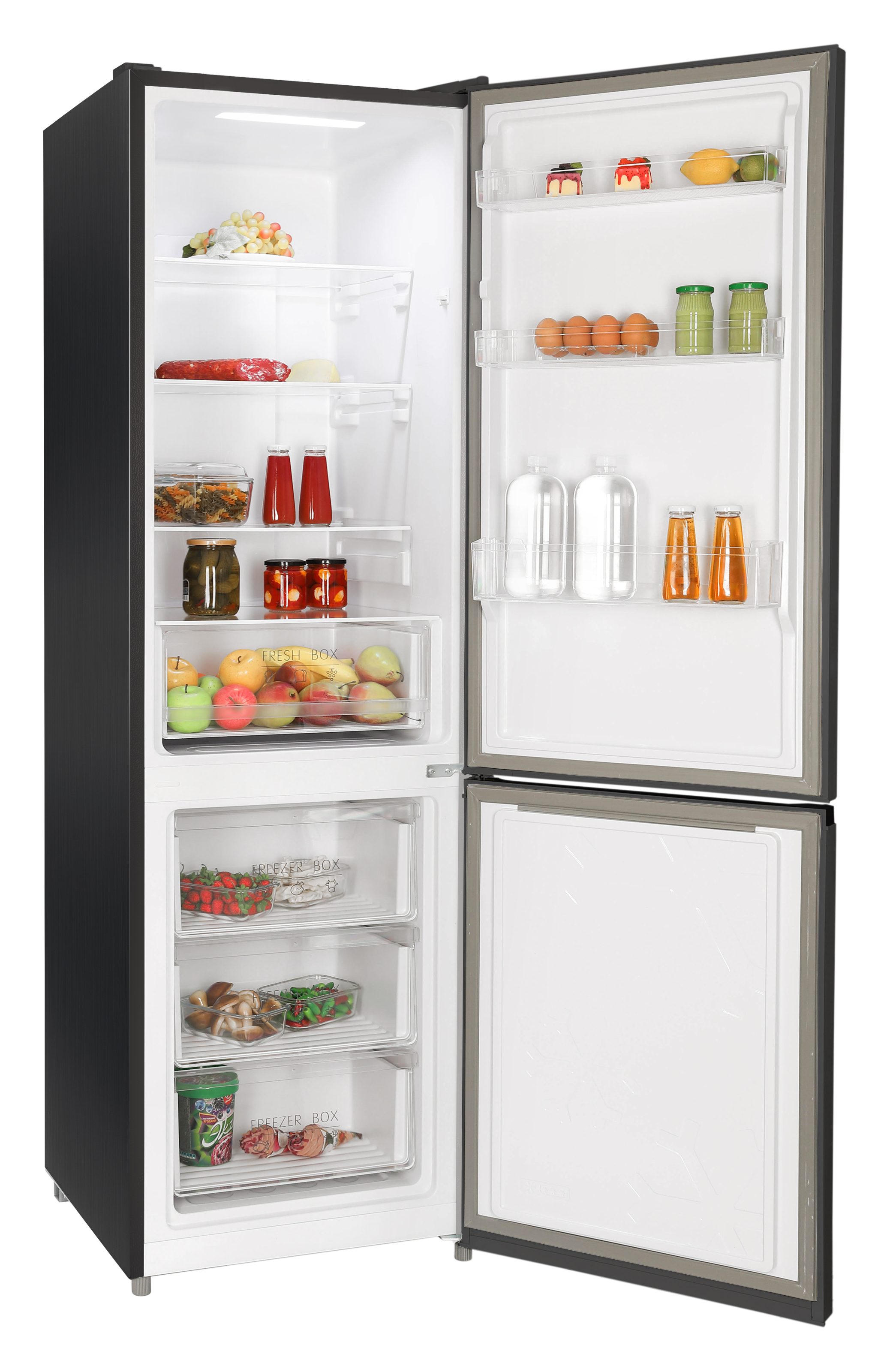 картинка Холодильник NordFrost RFC 390D NFXd темная нержавеющая сталь (двухкамерный) от магазина бытовой техники и электроники «Тантал»