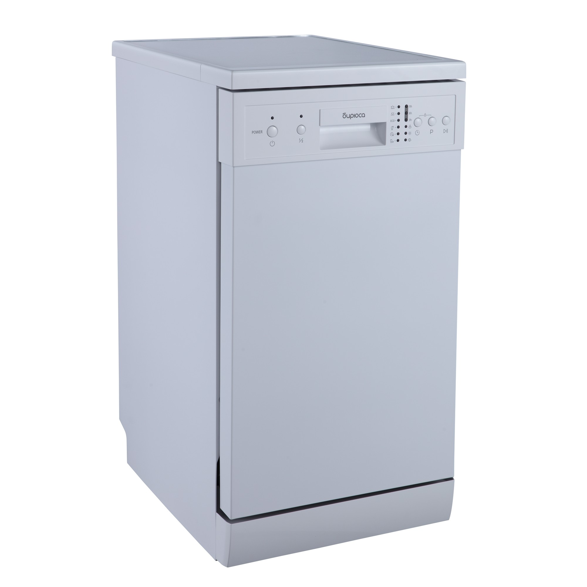 картинка Посудомоечная машина Бирюса DWF-409/6 W белый, 9 комплектов (узкая) от магазина бытовой техники и электроники «Тантал»