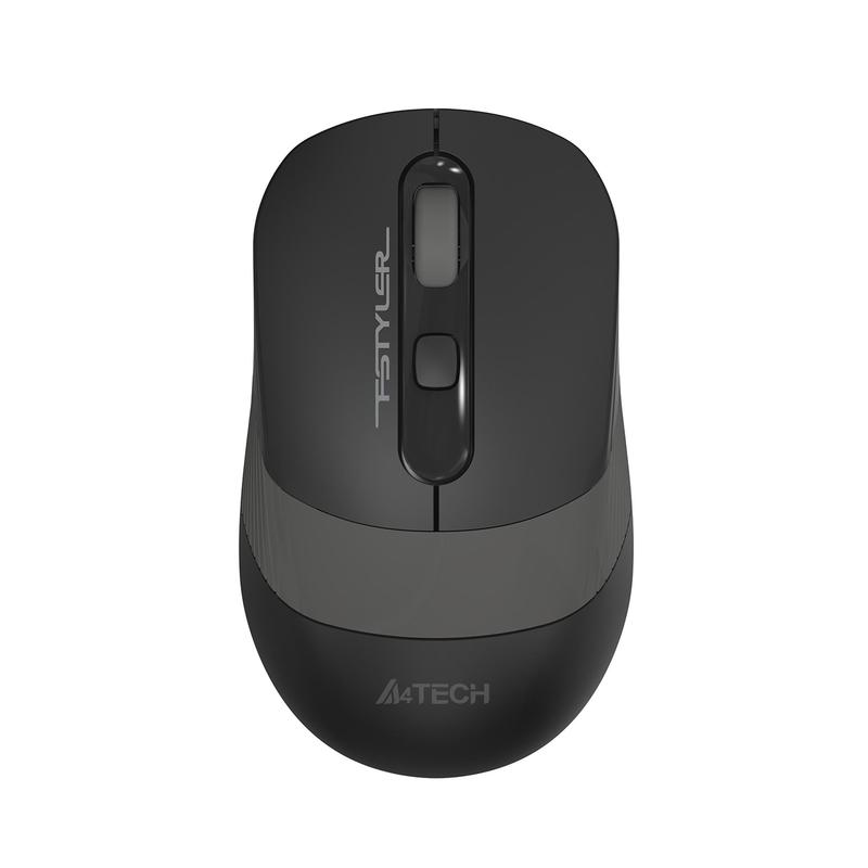 картинка Мышь A4Tech Fstyler FG10S черный/серый оптическая беспров. (2000dpi) (FG10S GREY) от магазина бытовой техники и электроники «Тантал»