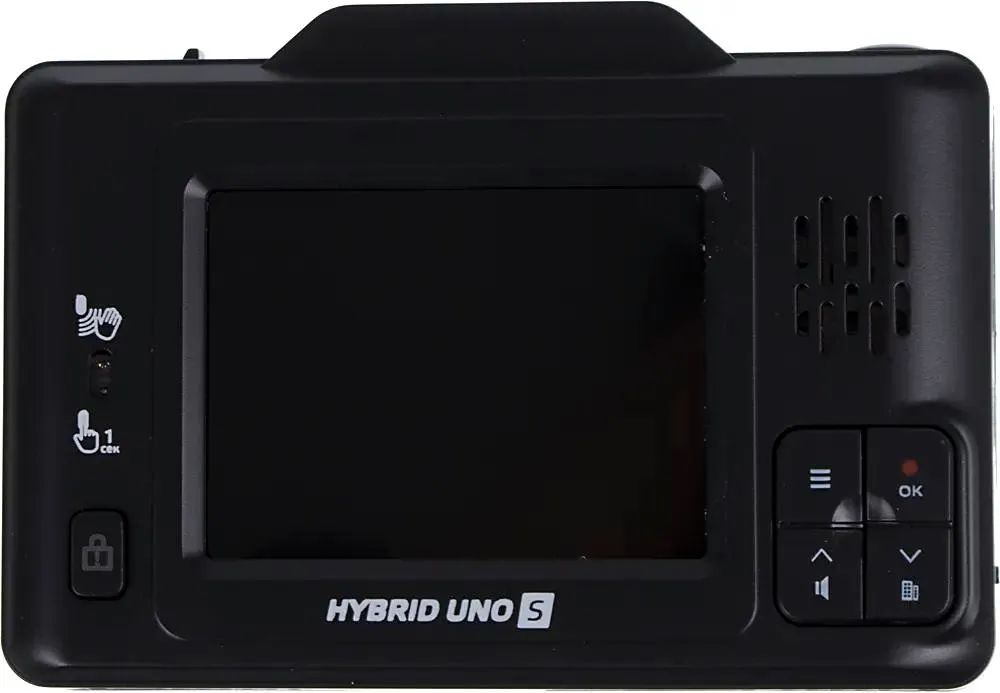картинка Видеорегистратор с радар-детектором Silverstone F1 HYBRID UNO S GPS черный 140° 1920x1080 (UNO-S) от магазина бытовой техники и электроники «Тантал»