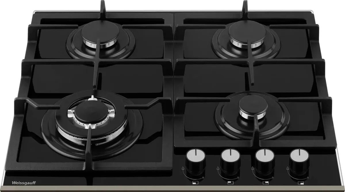 картинка Газовая варочная панель Weissgauff HGG 645 BGXBV черный от магазина бытовой техники и электроники «Тантал»