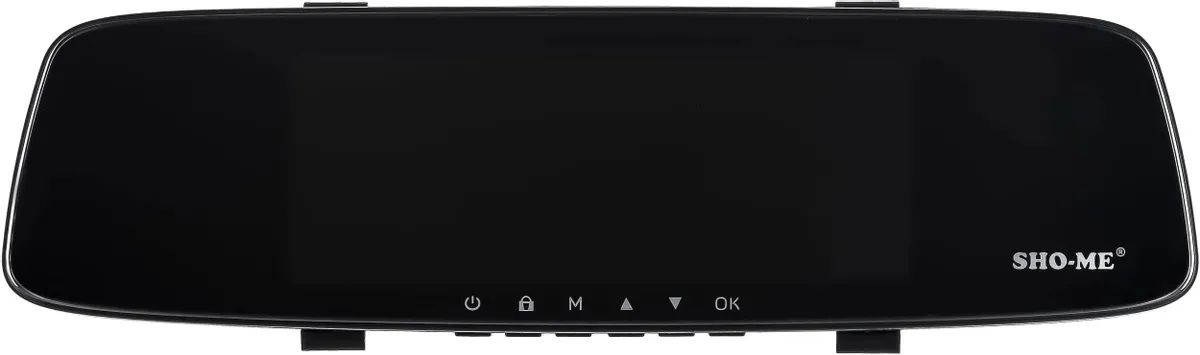 картинка Видеорегистратор с радар-детектором Sho-Me Combo Mirror WiFi Duo GPS ГЛОНАСС черный 136° 1920x1080 Wi-Fi от магазина бытовой техники и электроники «Тантал»